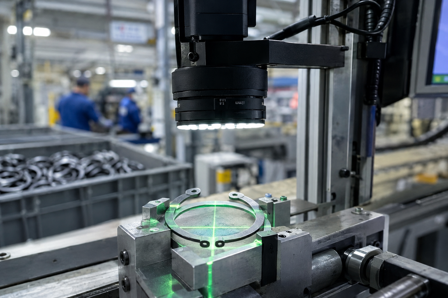 Snap Ring Center Distance & Orientation Check